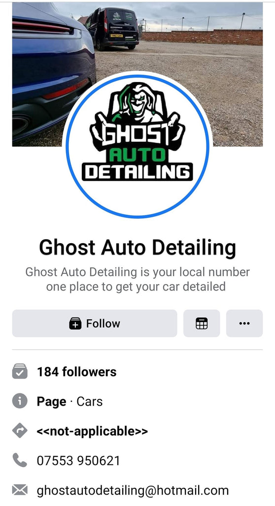 Ghost Auto Detailing (
Essex, Cambridgeshire, Herts, Suffolk)