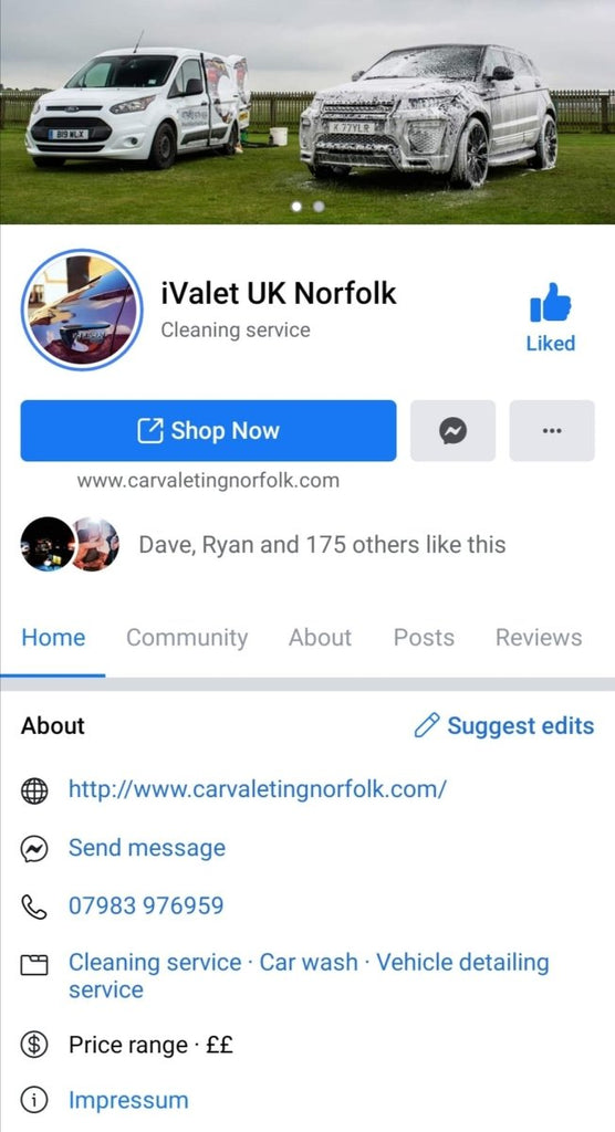 iValet UK Norfolk - Clean Your Ride