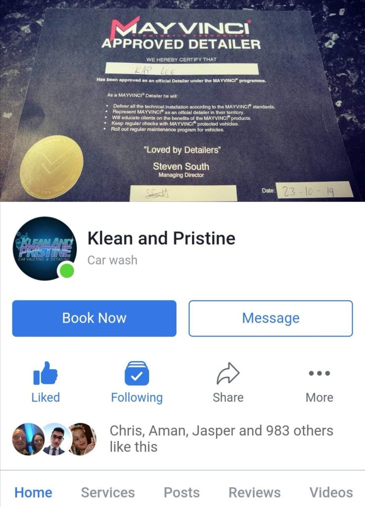 Klean And Pristine (Manchester) - Clean Your Ride
