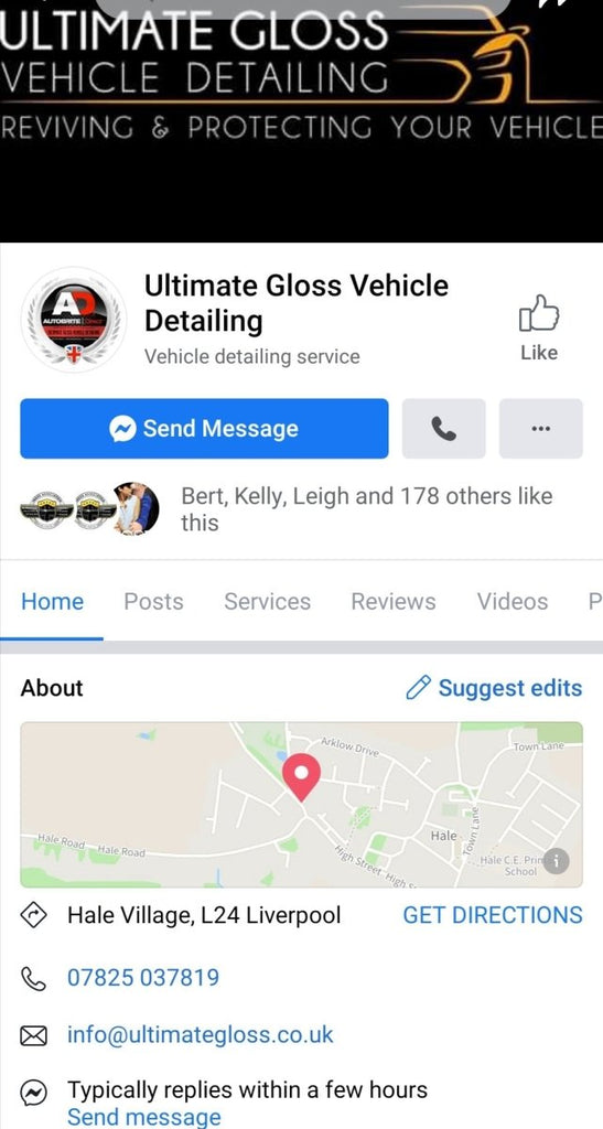 Ultimate Gloss Vehicle Detailing (Merseyside & Cheshire) - Clean Your Ride