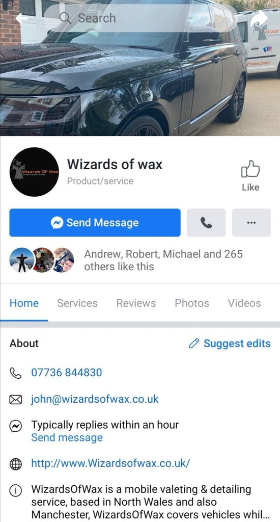 Wizards of Wax (N. Wales & Manchester) - Clean Your Ride